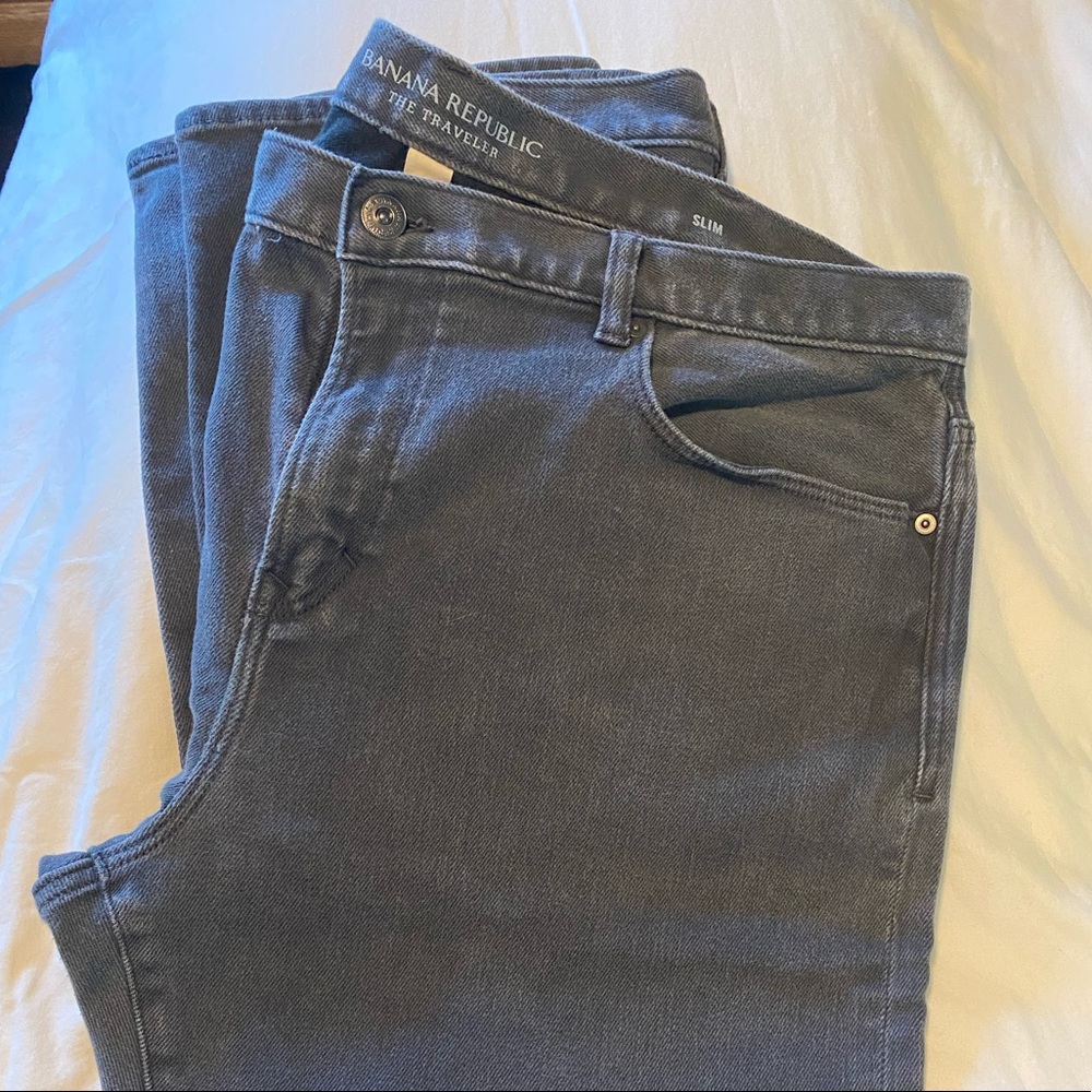 Banana Republic Grey Jeans